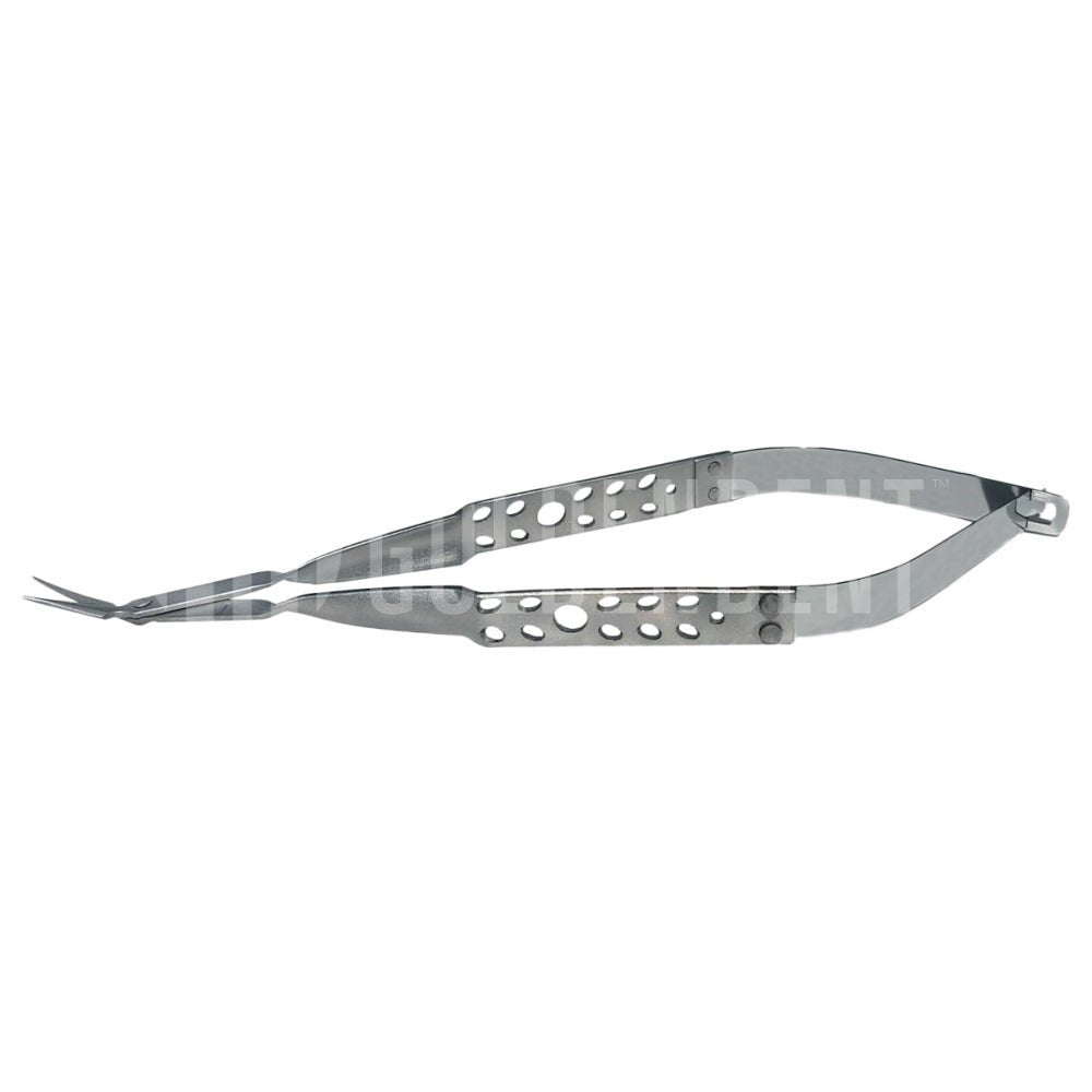 Micro Periodontal Tissue Scissors 13.5cm Length 1.0cm Curved 30 degree Angle Blades - GoldenDent - GoldenDent